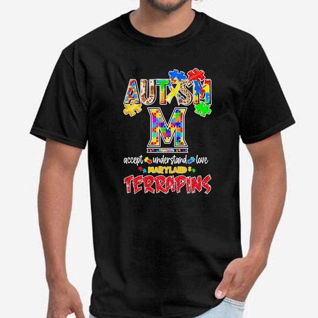Together For Autism Together For Maryland Terrapins Shirt Together For Autism Together For Maryland Terrapins Shirt