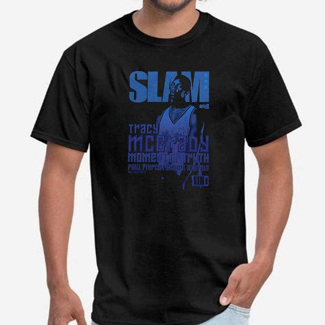 Tracy Mcgrady Orlando Magic Slam Gradient Shirt