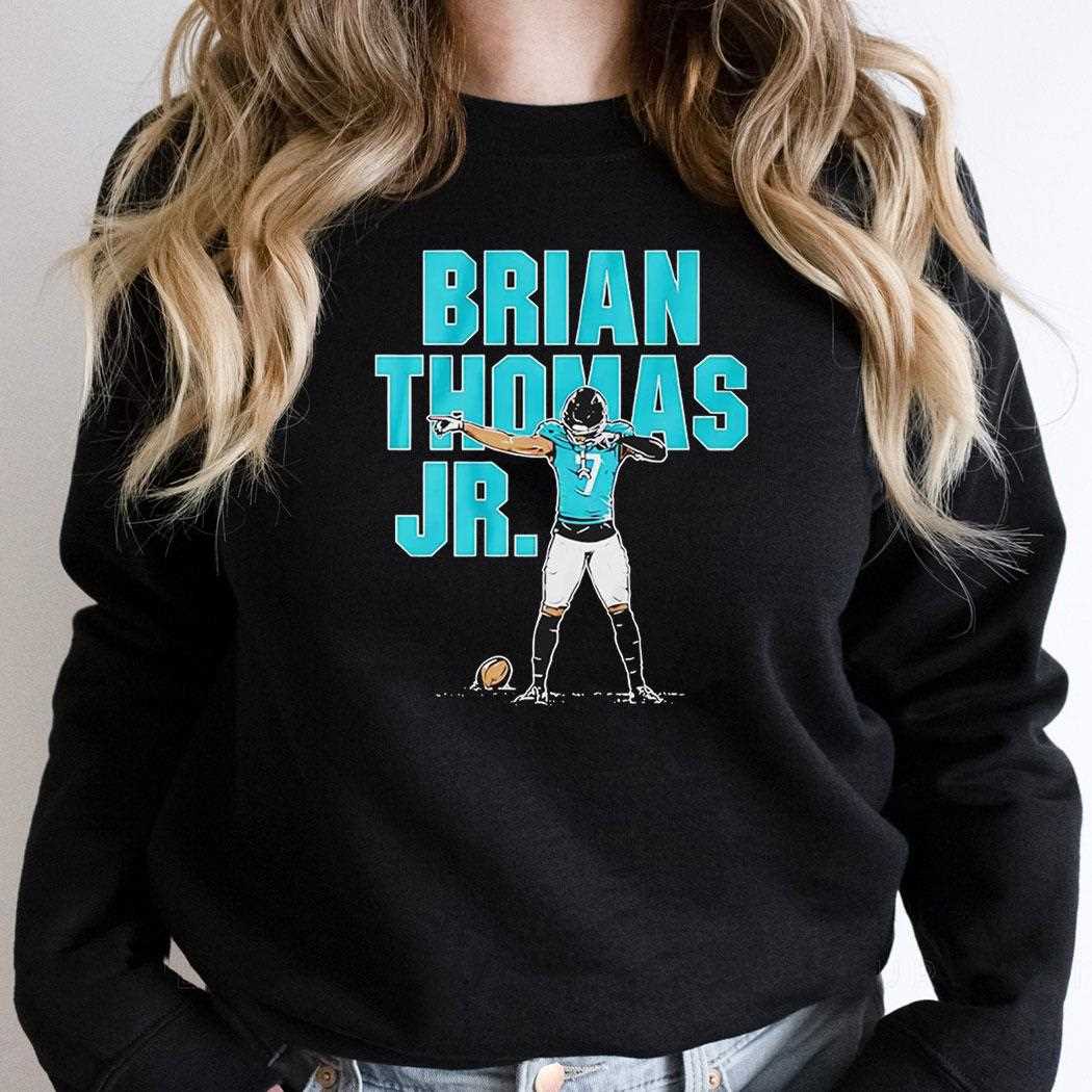 Brian Thomas Jr Jacksonville Jaguars Superstar Pose Shirt Brian Thomas Jr Jacksonville Jaguars Superstar Pose Shirt