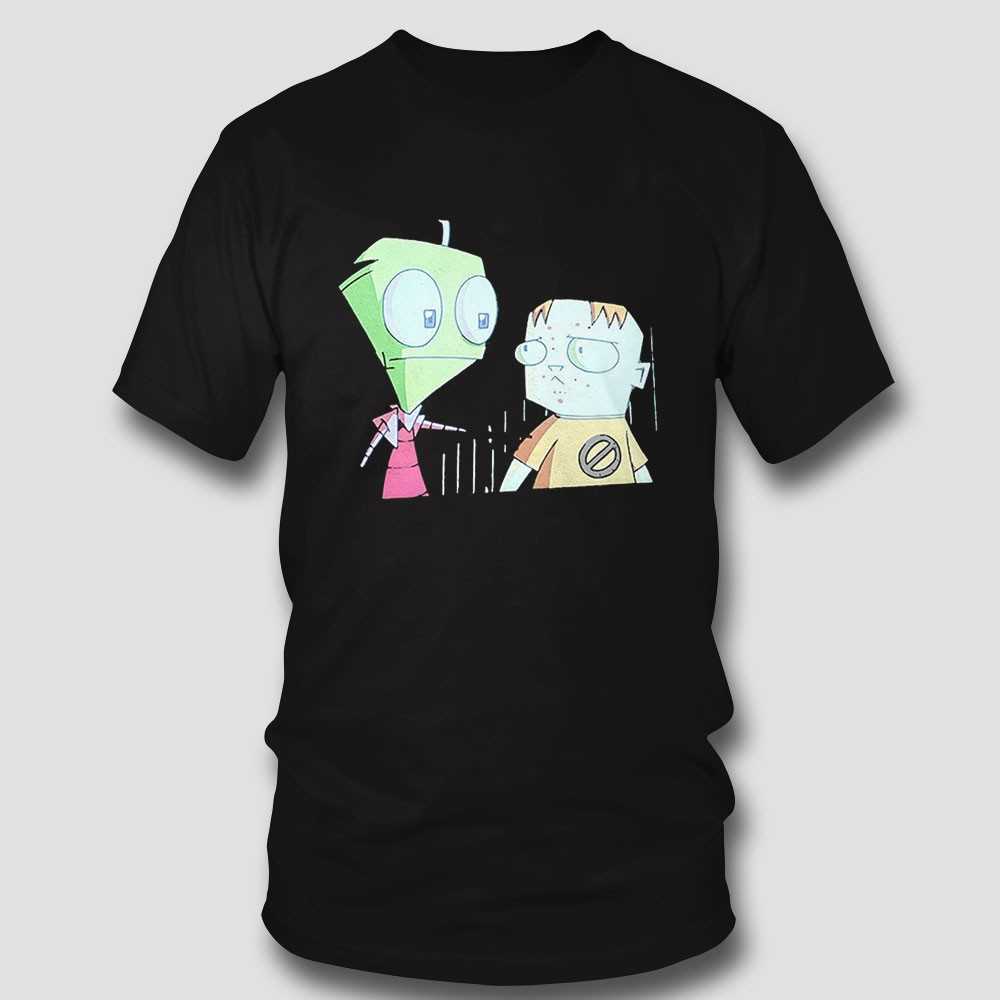 Invader Zim And Zootch Cartoon Scene Shirt Invader Zim And Zootch Cartoon Scene Shirt