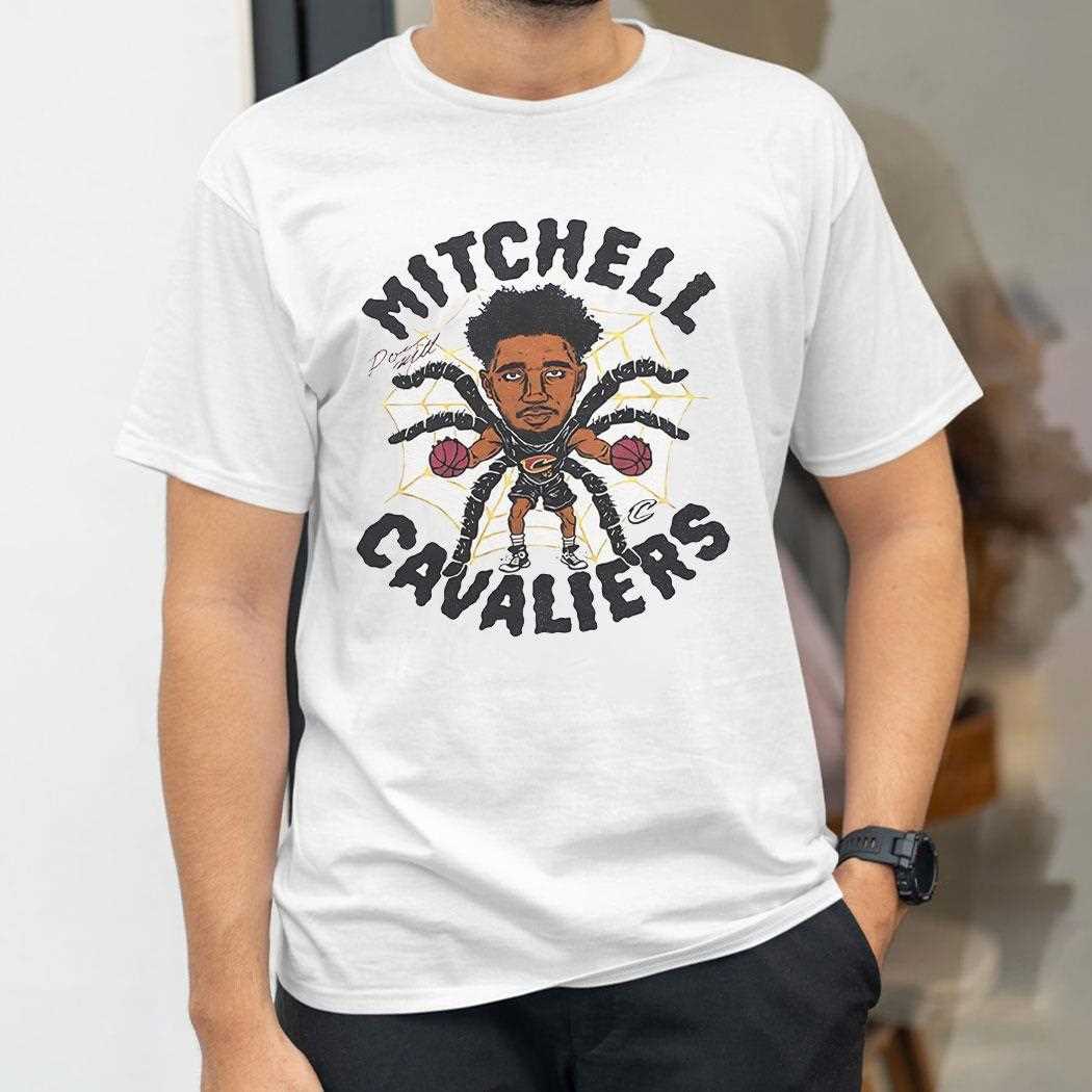 Donovan Mitchell Cleveland Cavaliers Nba Basketball Spida Vintage Shirt Donovan Mitchell Cleveland Cavaliers Nba Basketball Spida Vintage Shirt