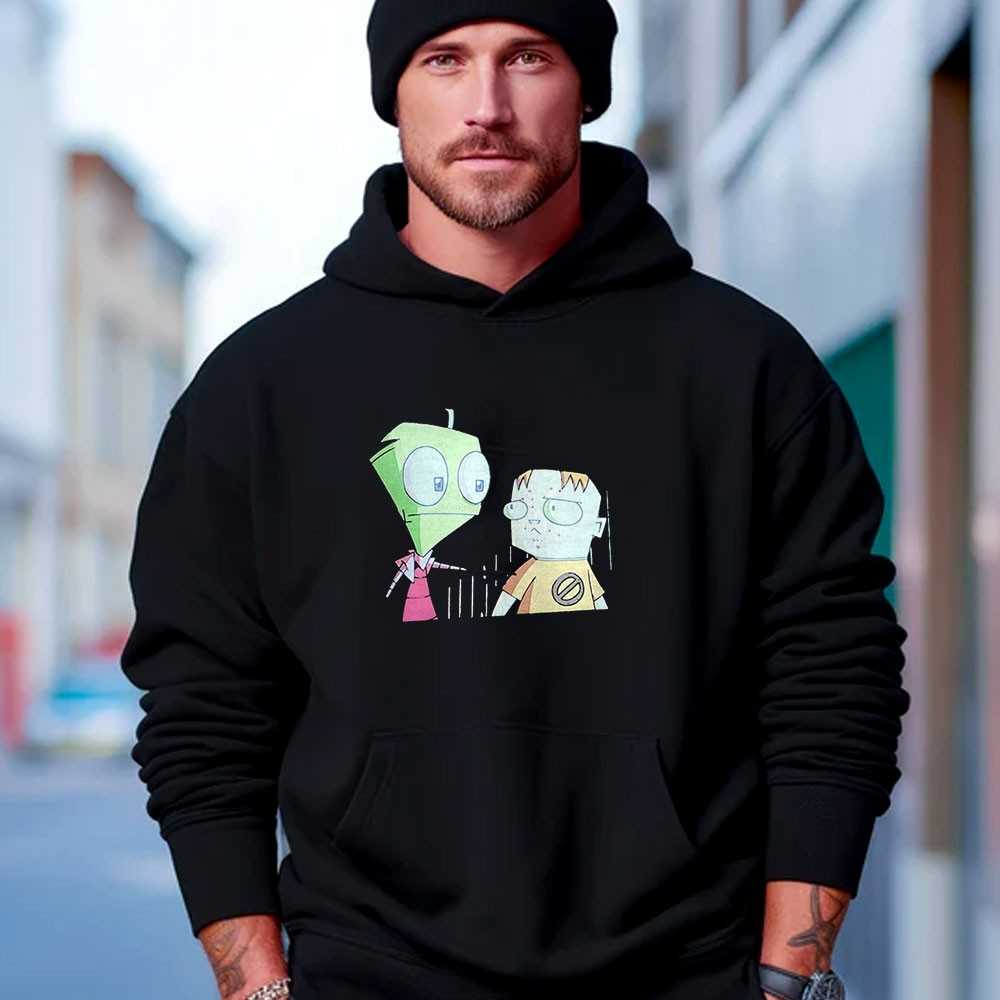 Invader Zim And Zootch Cartoon Scene Shirt Invader Zim And Zootch Cartoon Scene Shirt