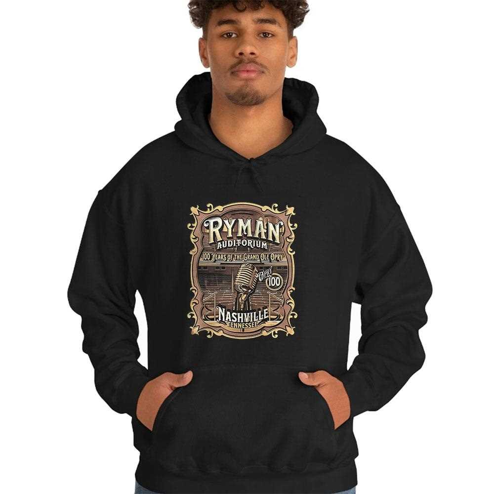 Ryman Auditorium 100 Years Of The Grand Ole Opry Nashville Tennessee Shirt Ryman Auditorium 100 Years Of The Grand Ole Opry Nashville Tennessee Shirt