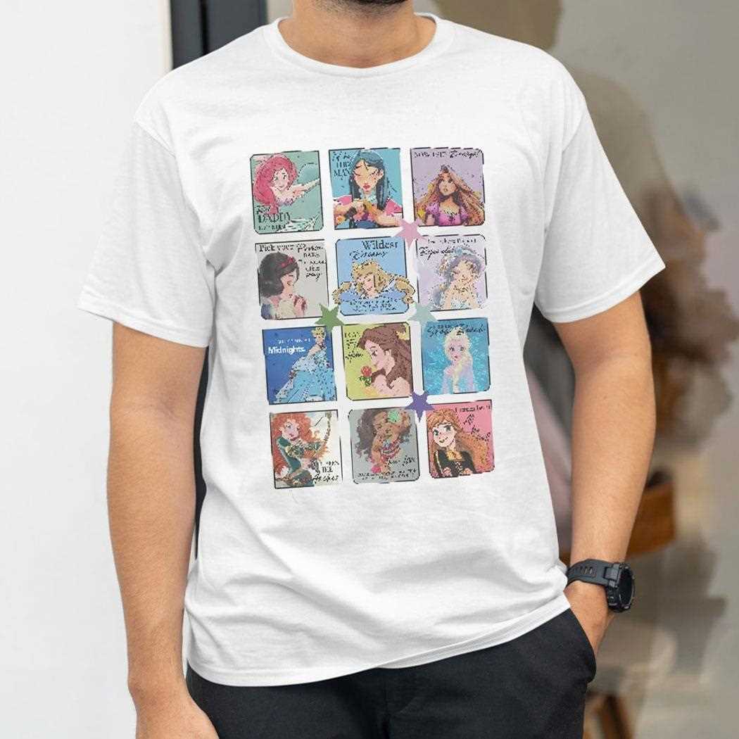 Taylor Swift Disney Princess Eras Tour Shirt Taylor Swift Disney Princess Eras Tour Shirt