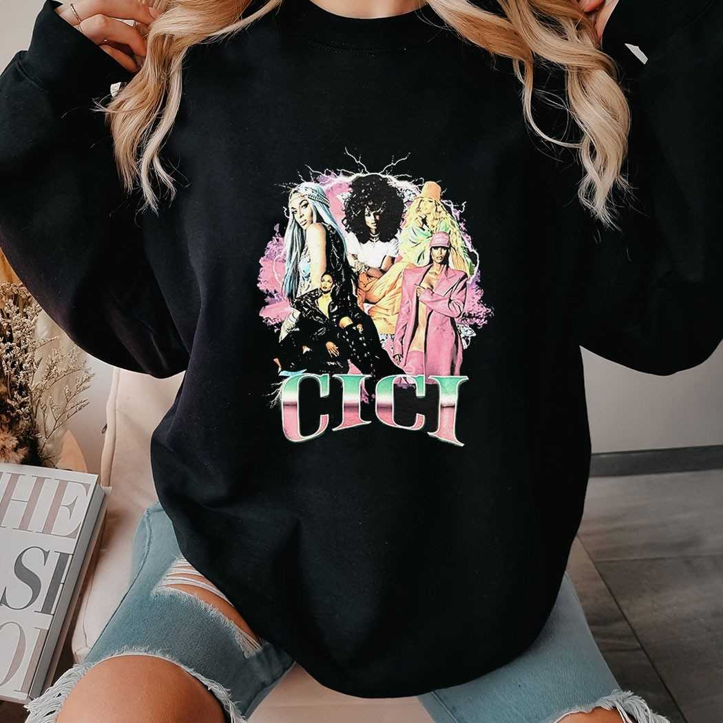 Cici Fashion Icon Collage Shirt