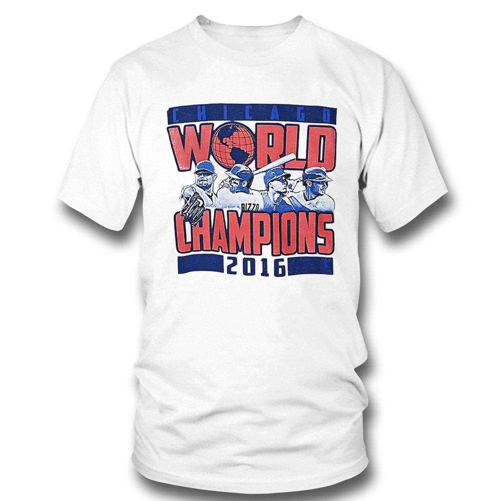 2016 Chicago Cubs World Lester Rizzo Baez Bryant Shirt 2016 Chicago Cubs World Lester Rizzo Baez Bryant Shirt