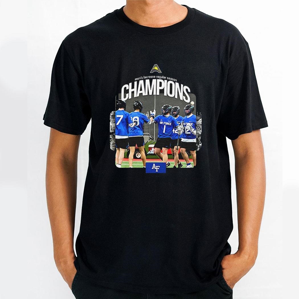 Air Force Lacrosse Atlantic Sun Mens Lacrosse Regular Season Champions Shirt