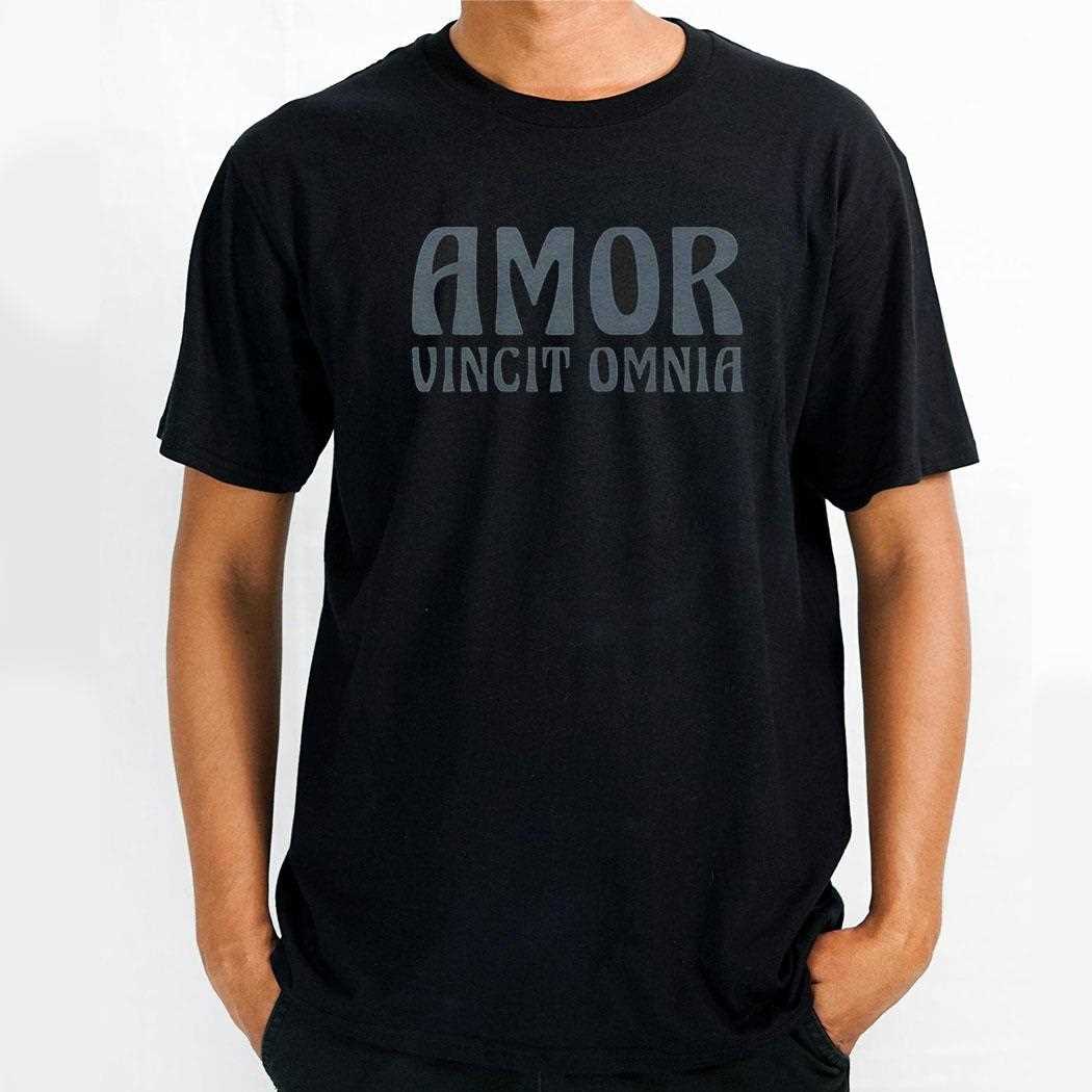 Amor Vincit Omnia Shirt Amor Vincit Omnia Shirt