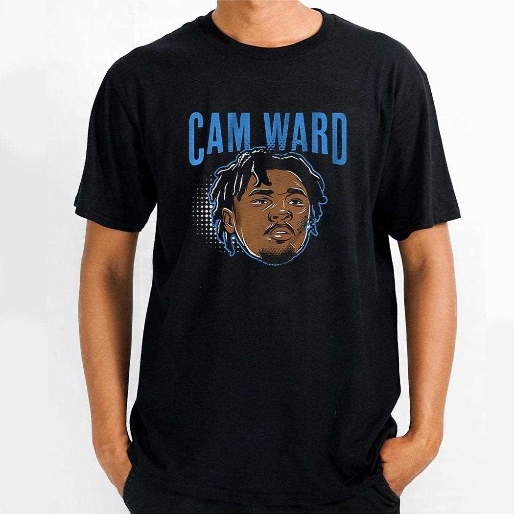 Cam Ward Miami Hurricanes Football Player Swag Head Shirt