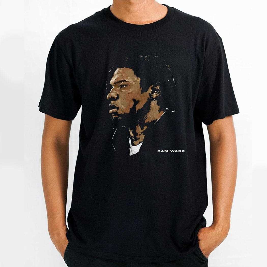 Cam Ward Tennessee Titans Nfl Football Player Portrait Shirt