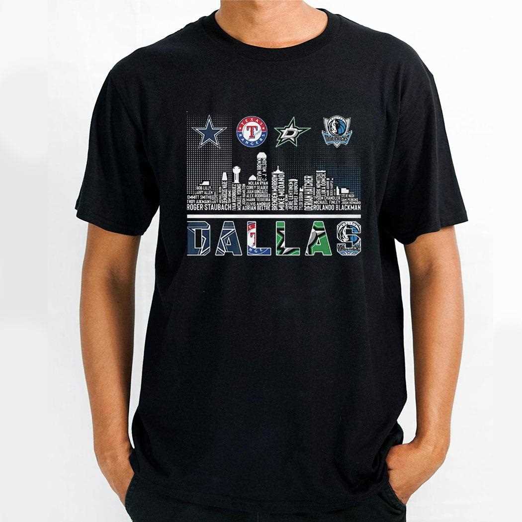 Dallas Legends Cowboys Rangers Stars Mavericks Shirt