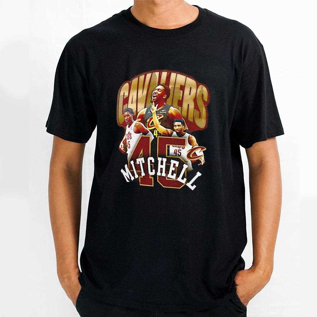 Donovan Mitchell Cleveland Cavaliers Nba Basketball Player Notorious Shirt