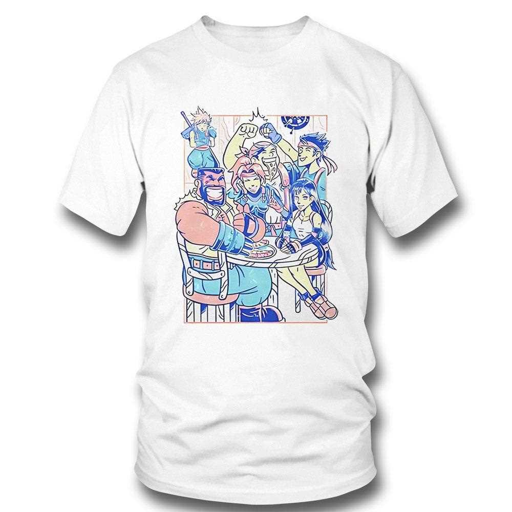 Final Fantasy Vii Seventh Heaven Pizza Party Shirt