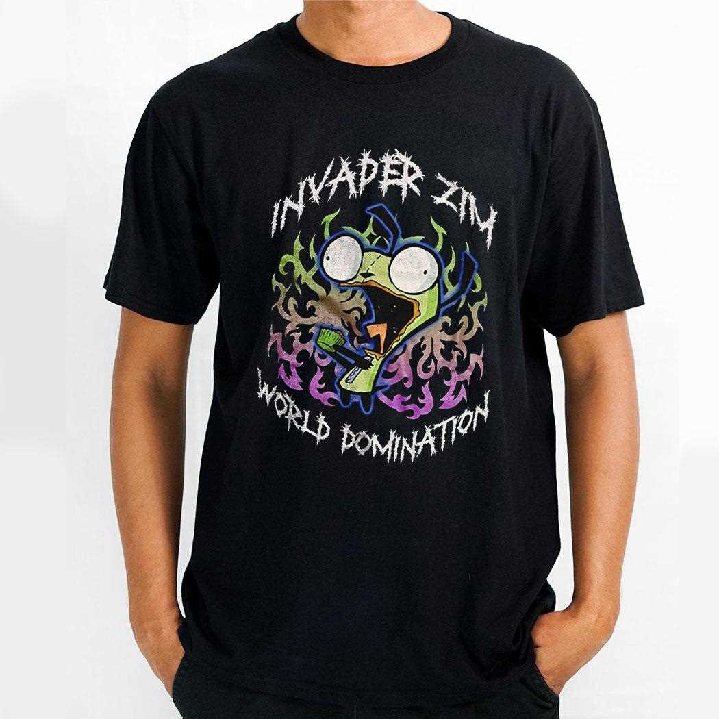 Invader Zim World Domination Shirt