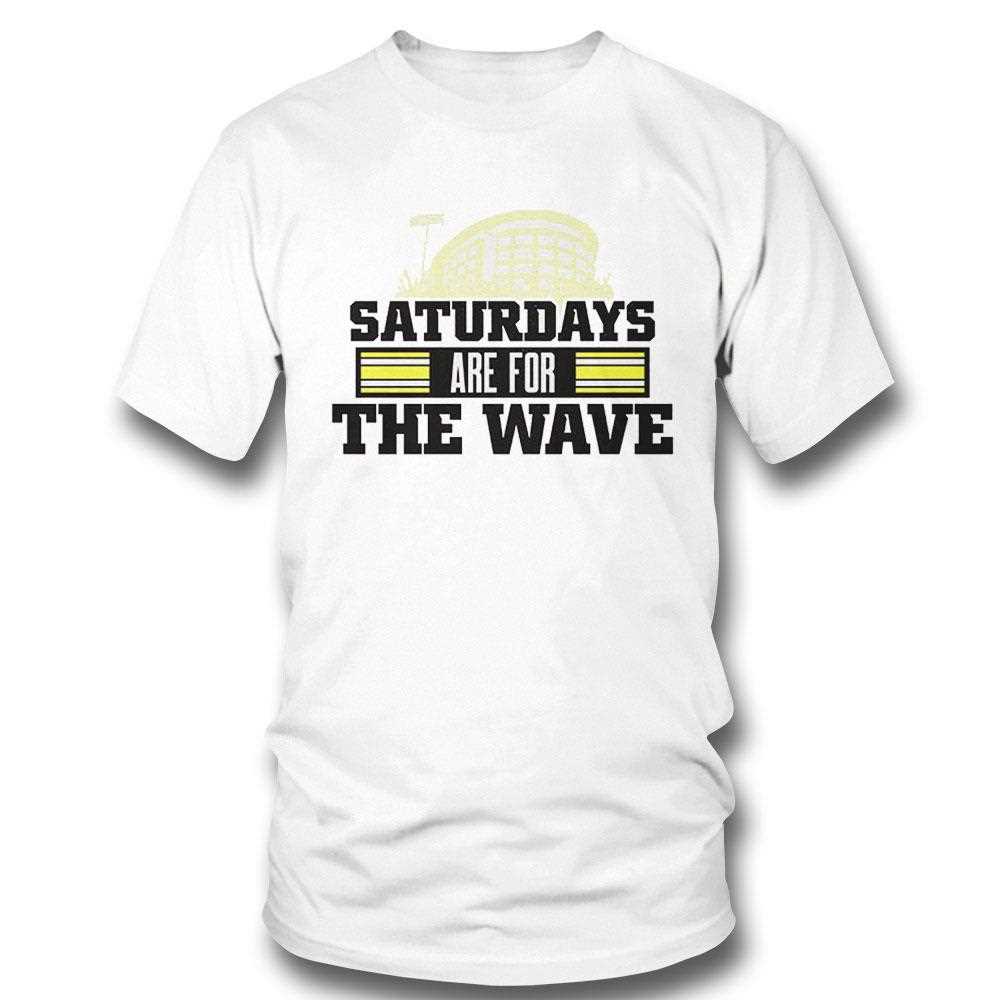 Iowa Hawkeyes Saturdays Are For The Wave Shirt