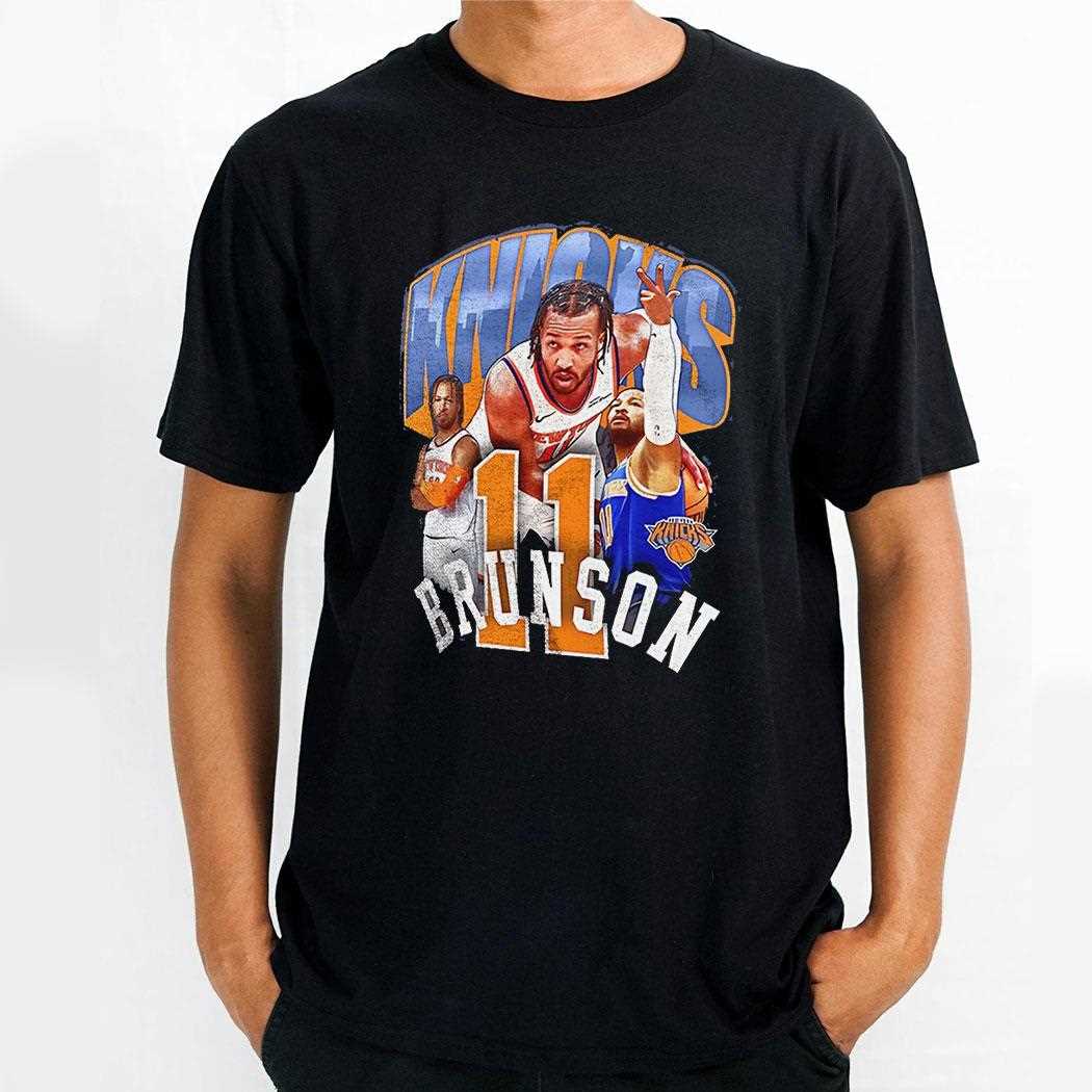 Jalen Brunson New York Knicks Nba Basketball Player Notorious Shirt