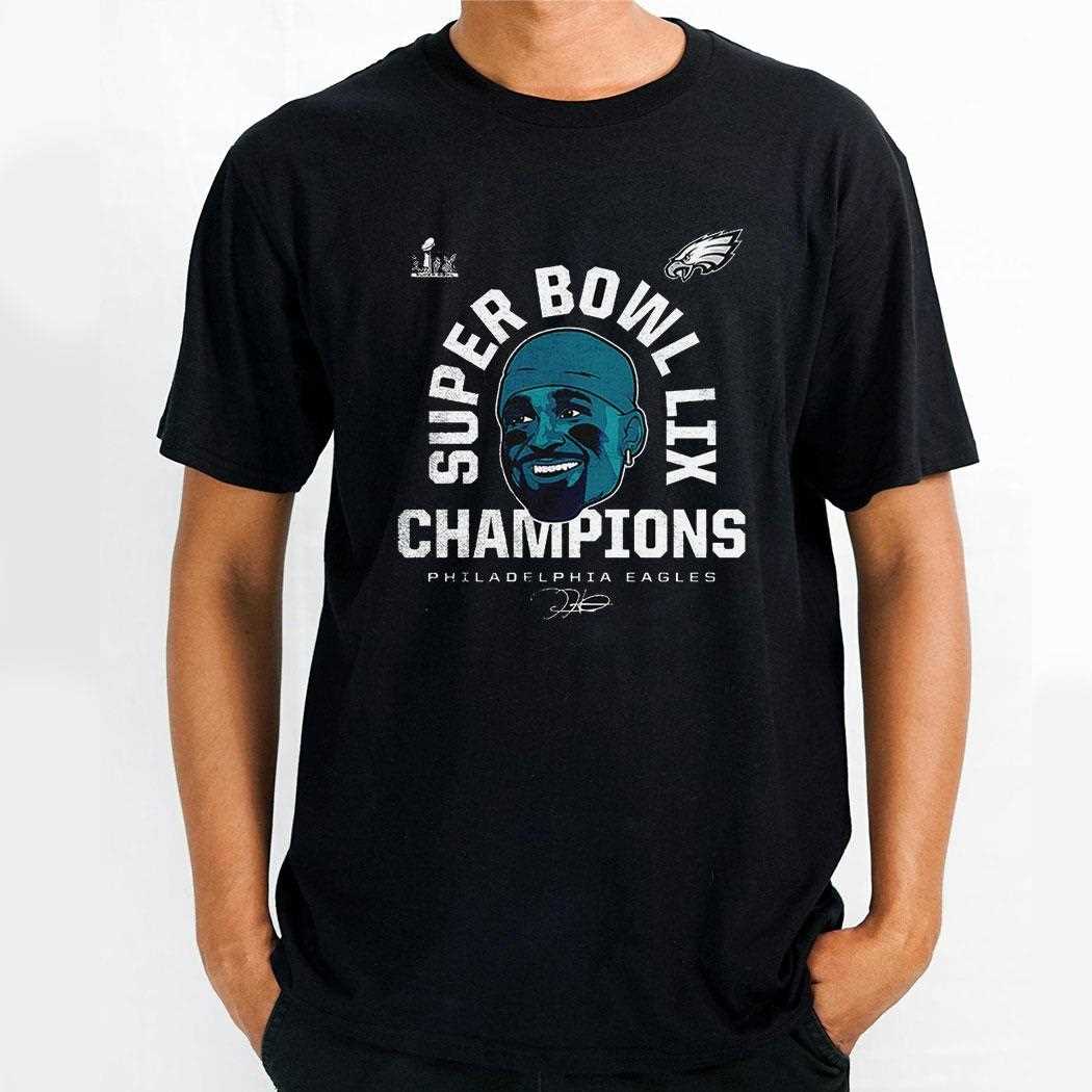 Jalen Hurts Super Bowl Lix Champions Philadelphia Eagles Shirt
