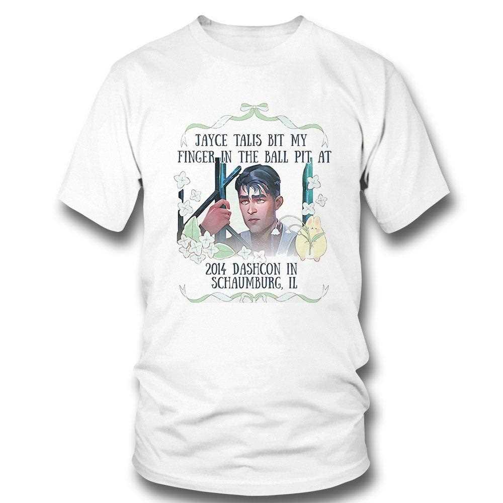 Jayce Talis Bit My Finger In The Ball Pit At 2014 Dashcon In Schaumburg Arcane Shirt