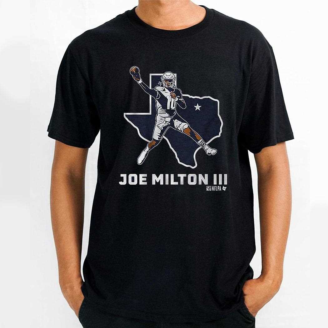 Joe Milton Iii State Star Shirt