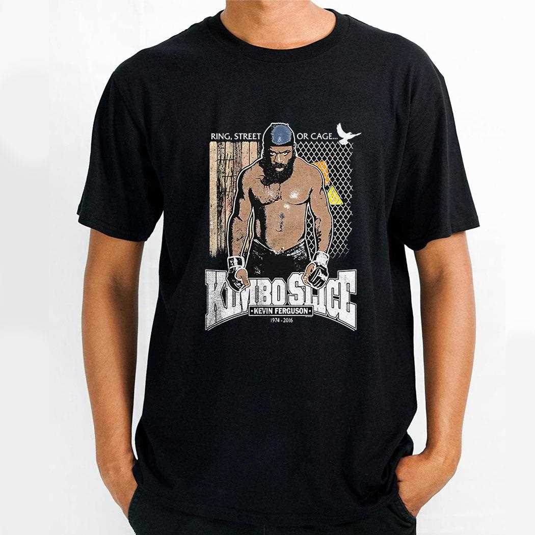 Kimbo Slice Kevin Ferguson 1974 2016 Ring Street Or Cage Shirt