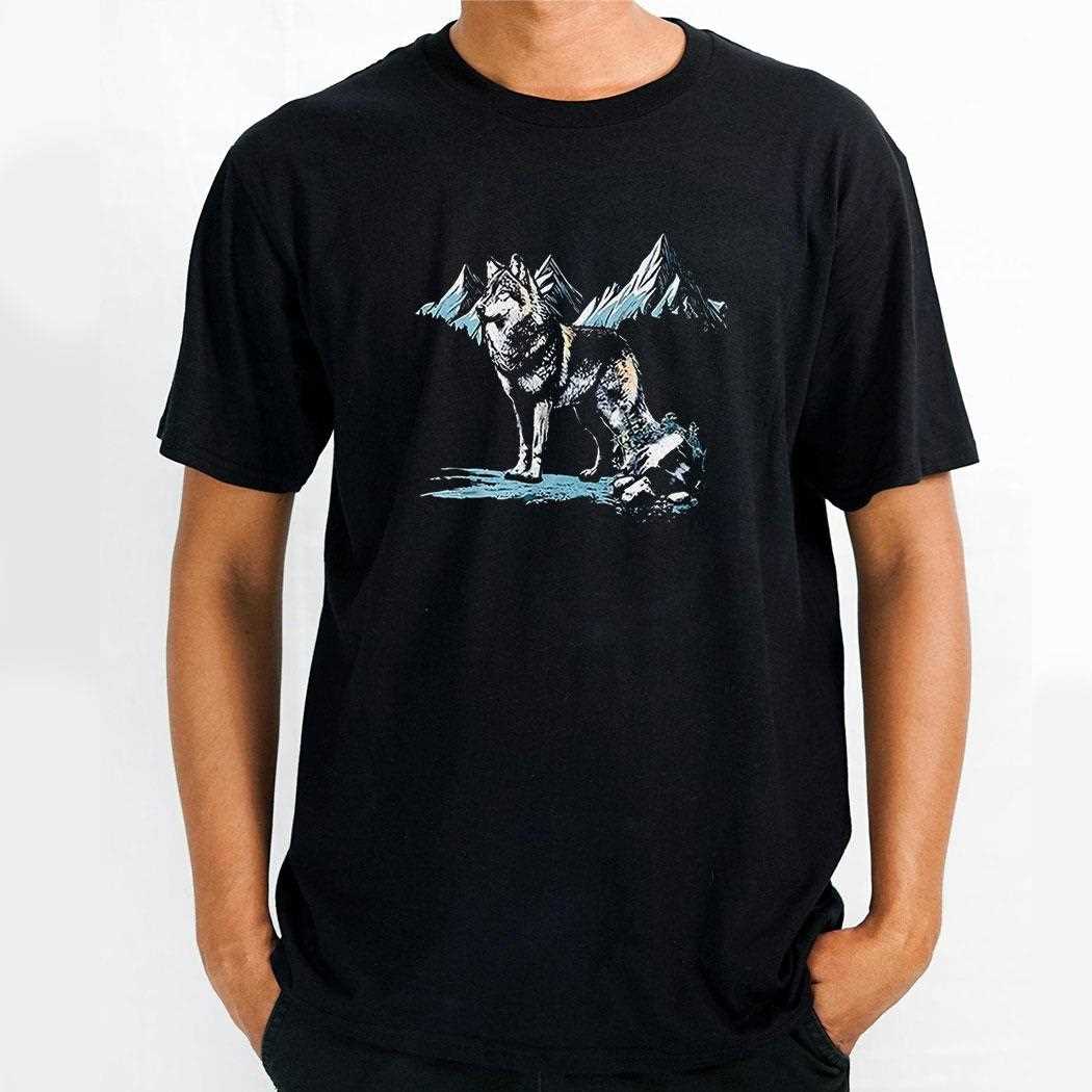 Michael Trevino Wolf Shirt
