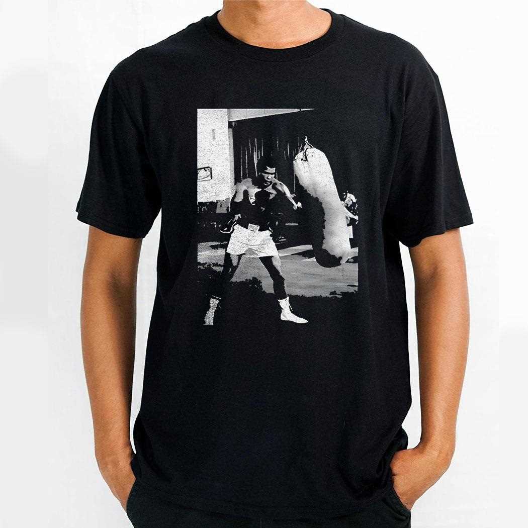Nicolas Batum Muhammad Ali Mens Punching Bag Shirt