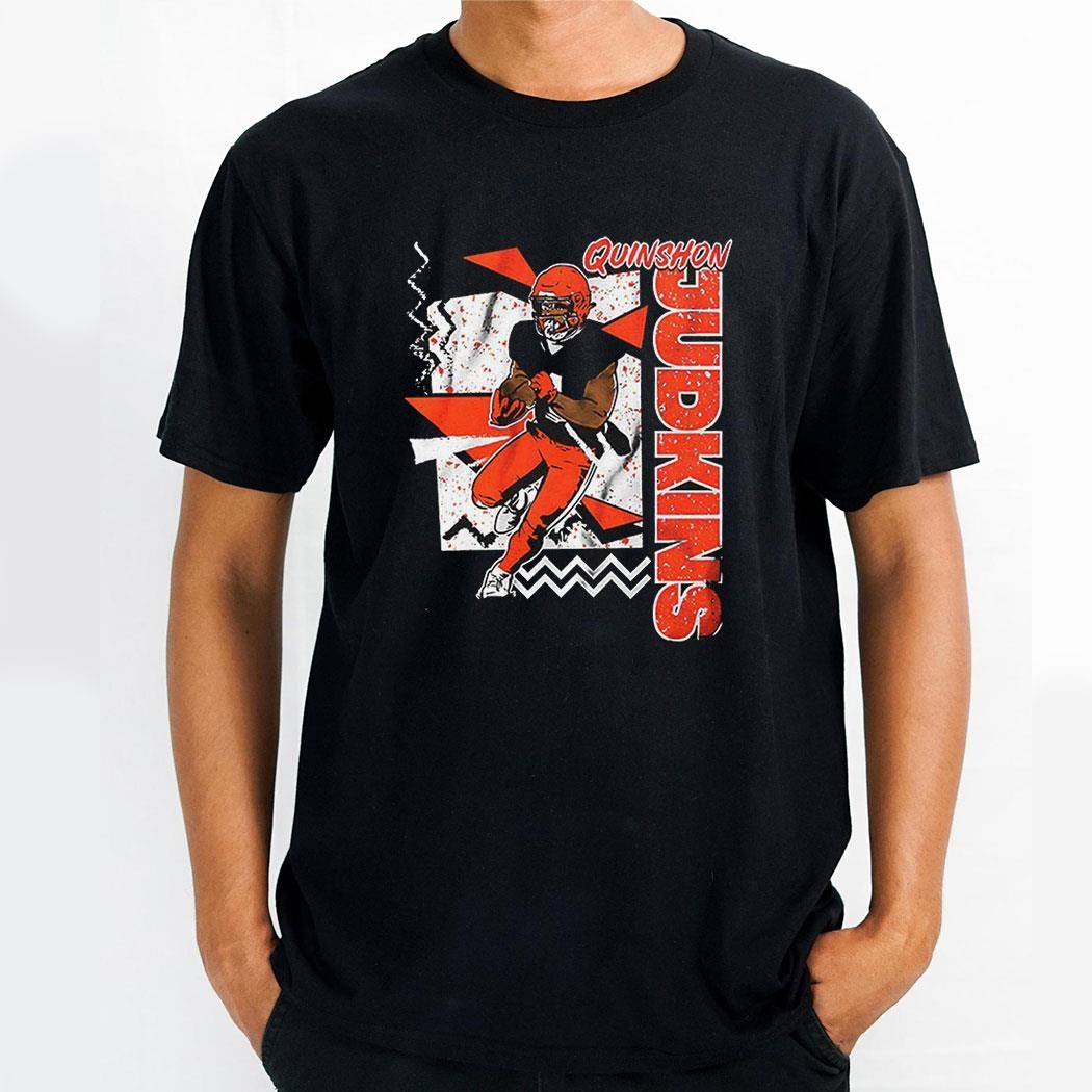 Quinshon Judkins Cleveland 90s Style Shirt