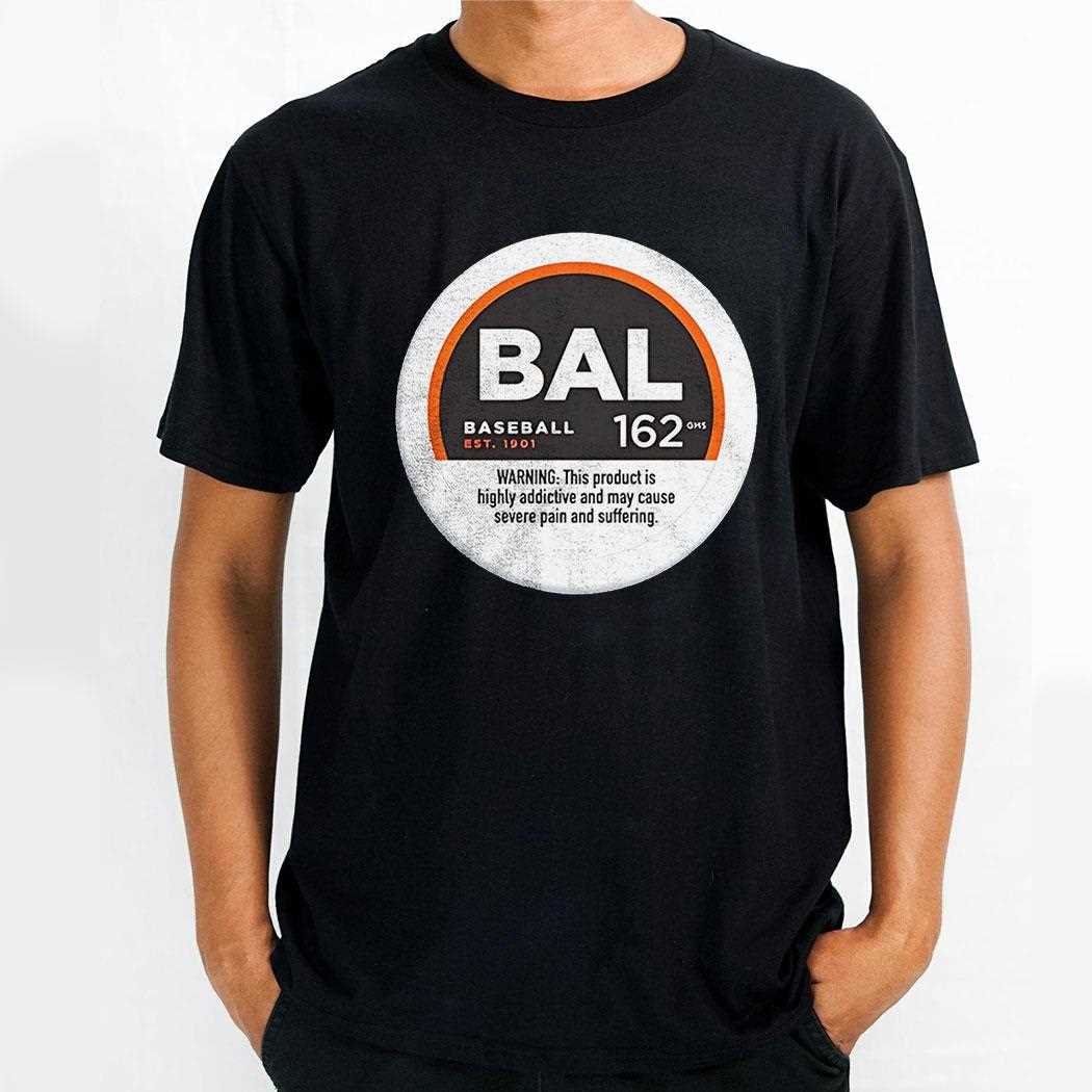 Severe Pain And Suffering Baltimore Orioles Shirt