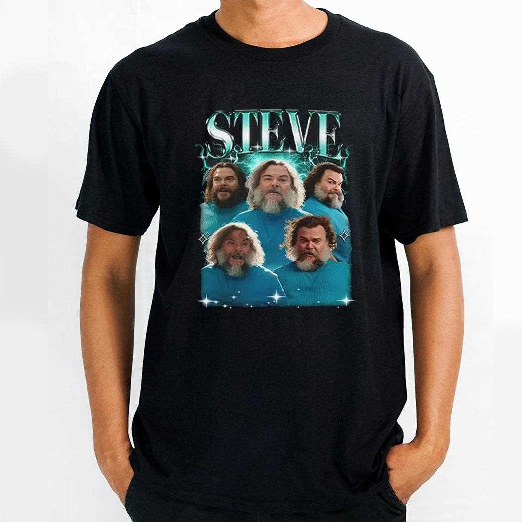 Steve In Minecraft Movie Shirt