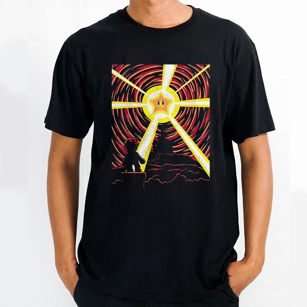 Super Mario Galaxy Galaxy Star Shirt Super Mario Galaxy Galaxy Star Shirt