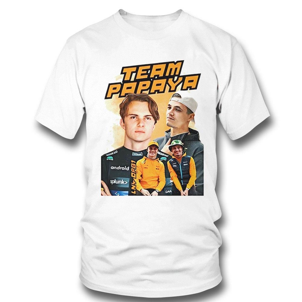 Team Papaya Mclaren F1 Shirt Team Papaya Mclaren F1 Shirt