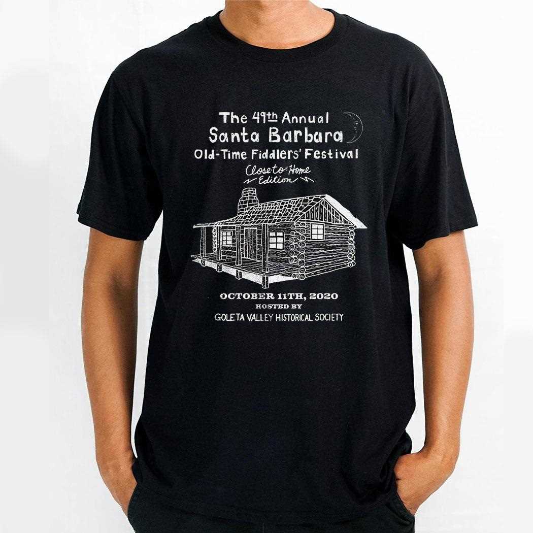 The 49th Annual Santa Barbara Old Time Fiddle Festival Shirt