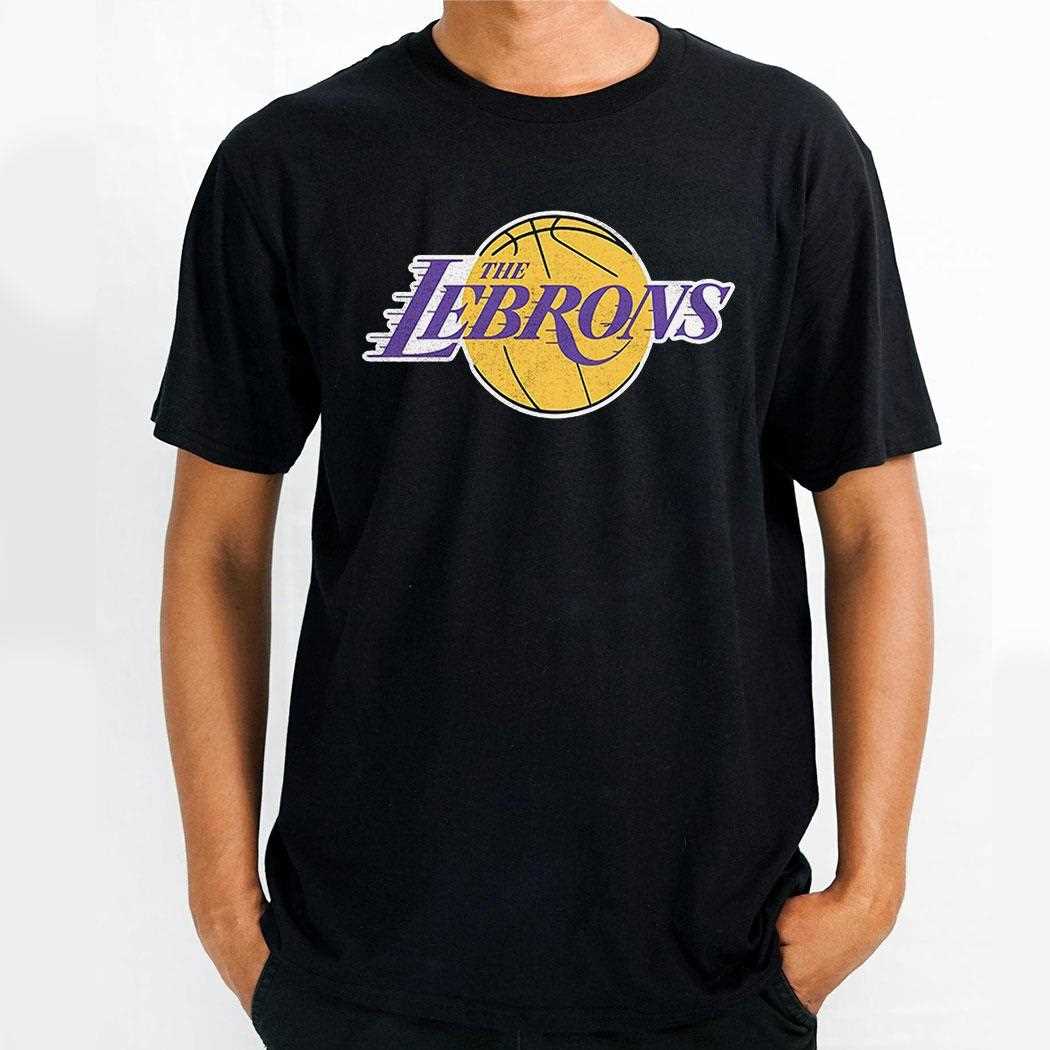 The Lebrons Los Angeles Lakers Logo Shirt The Lebrons Los Angeles Lakers Logo Shirt