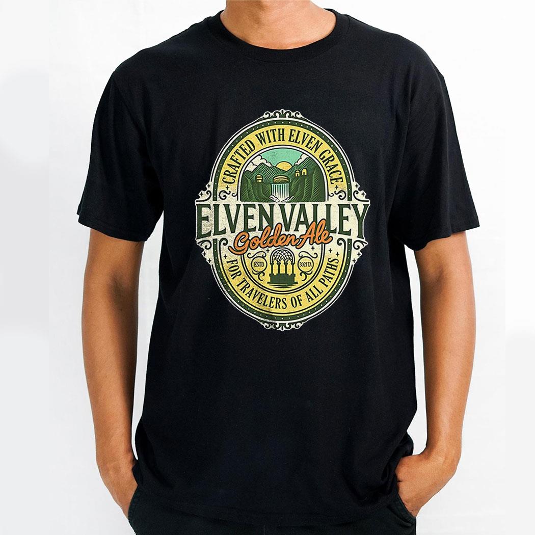 The Lord Of The Rings Crafted With Elven Grace For Travelers Of All Paths Shirt