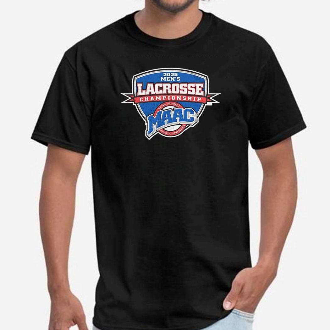 2025 Mens Lacrosse Championship Maac Shirt