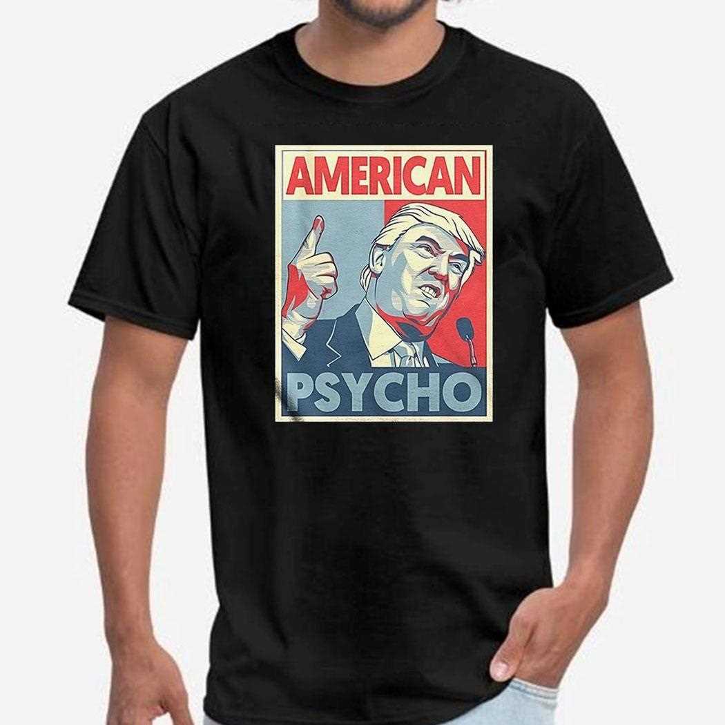 American Psycho Trump Shirt American Psycho Trump Shirt