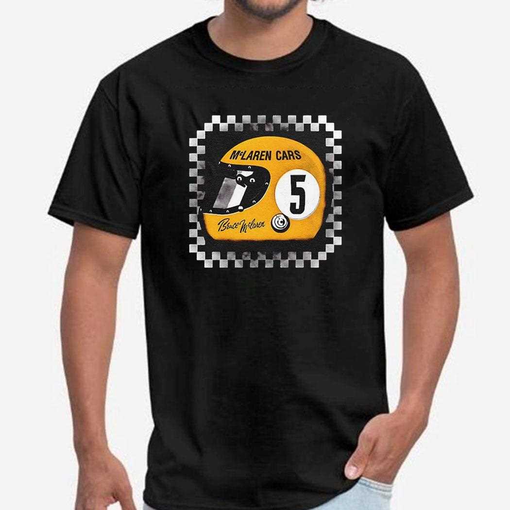 Arrow Mclaren Helmet Racing Vintage Shirt