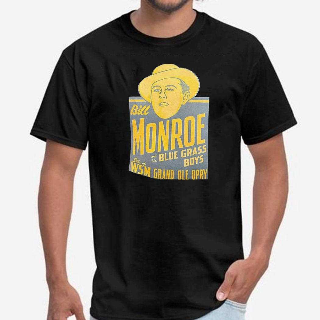 Bill Monroe And His Blue Grass Boys Shirt