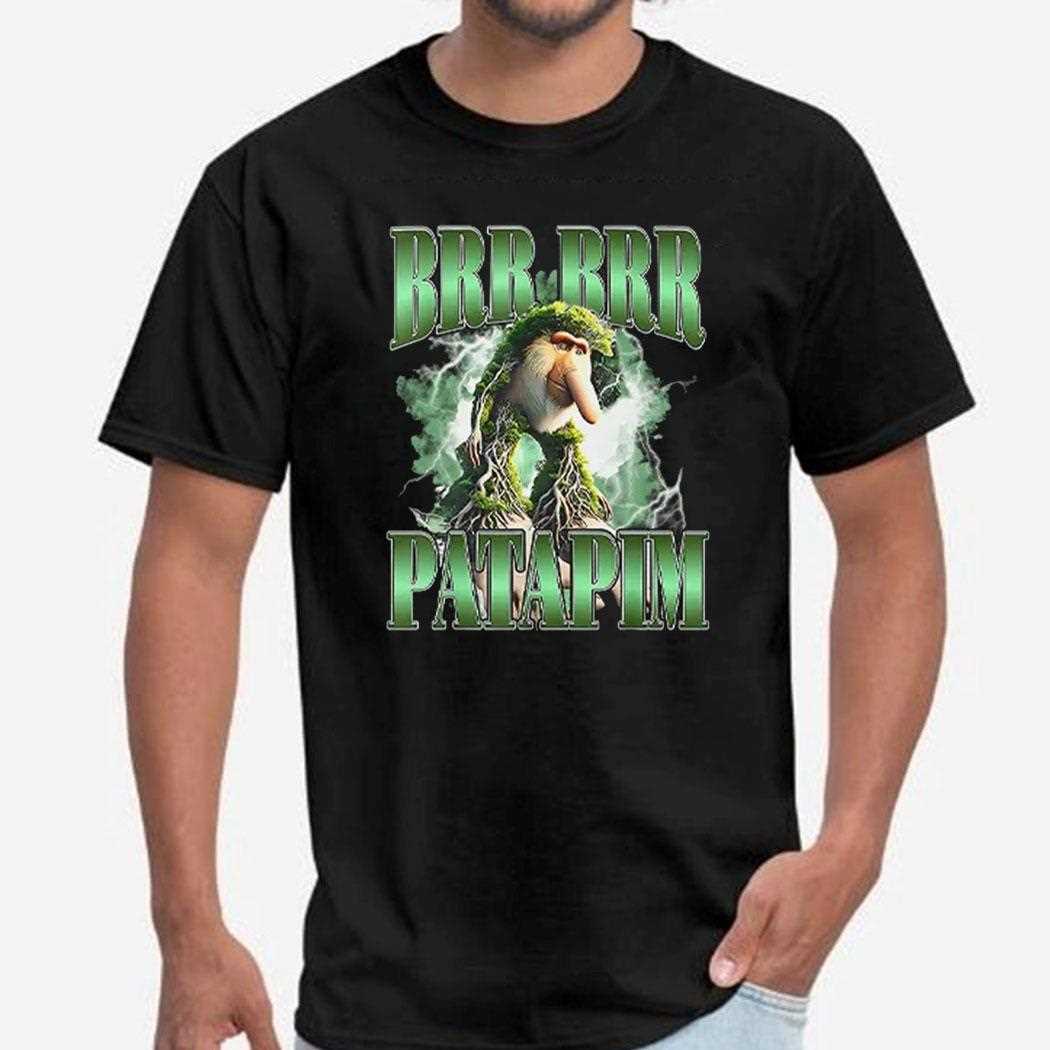 Brr Brr Patapim Italian Brainrot Meme Shirt Brr Brr Patapim Italian Brainrot Meme Shirt