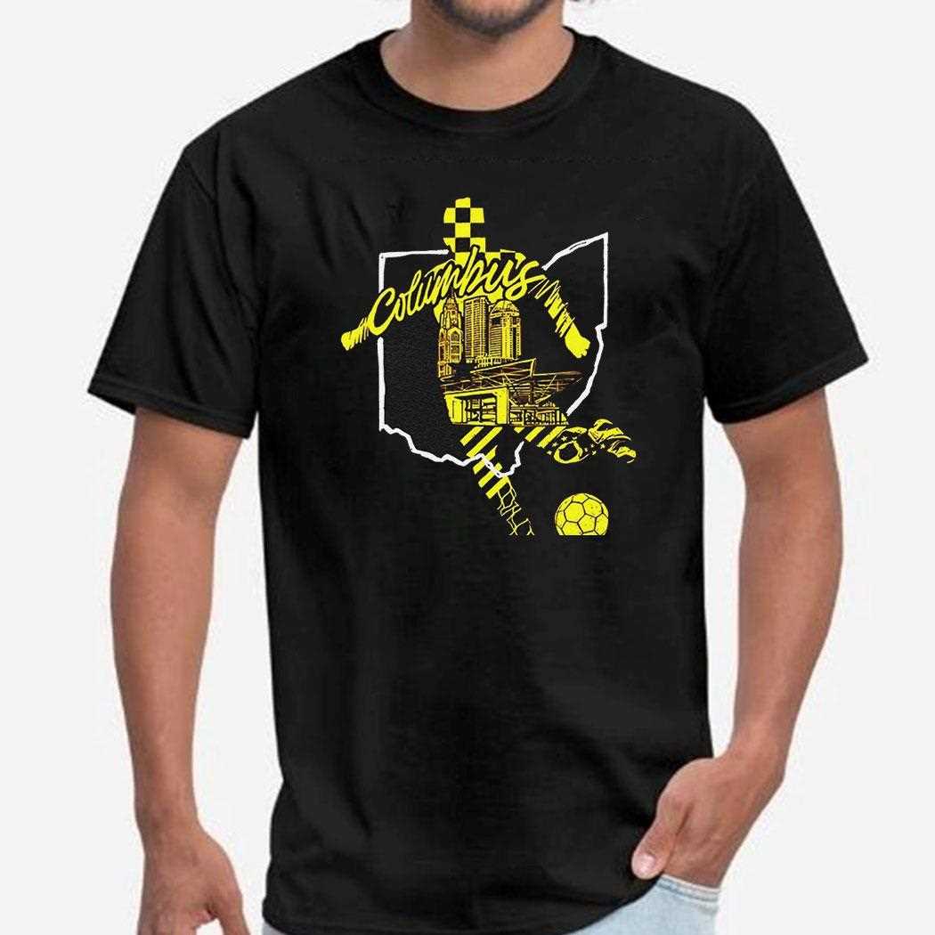 Columbus Crew Soccer Silhouette Shirt