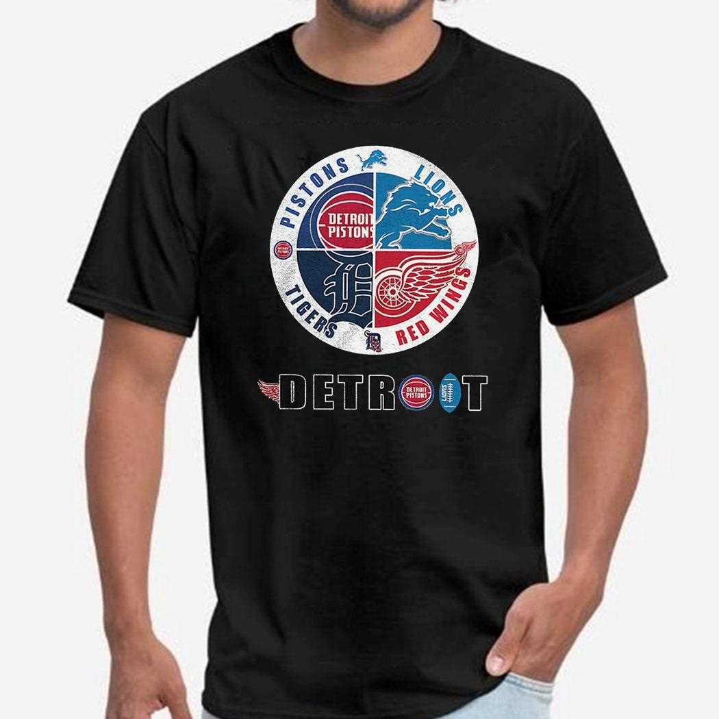Detroit Sports Legacy Circle Emblem Shirt Detroit Sports Legacy Circle Emblem Shirt