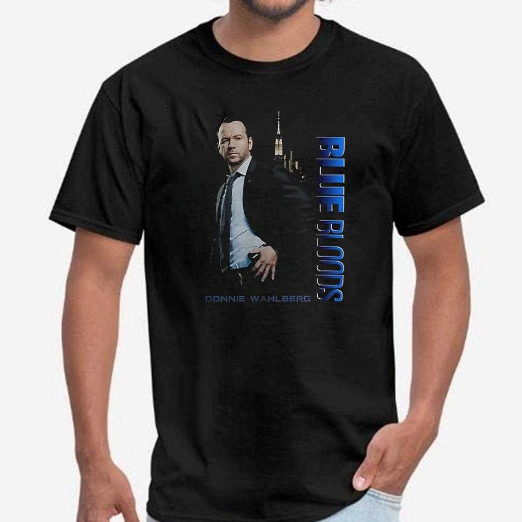 Donnie Wahlberg Blue Bloods Shirt