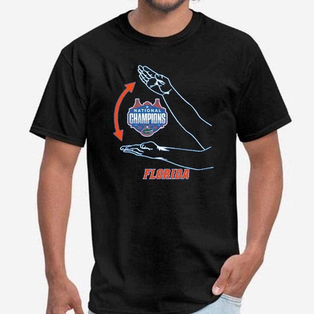 Florida Gators Mens National Champions Shirt