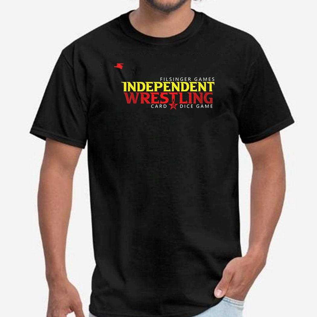 Independent Wrestling Card Dice Game Shirt
