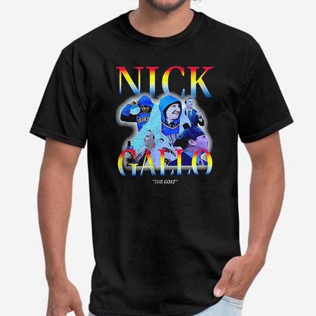Jalen Williams Nick Gallo The Goat Shirt
