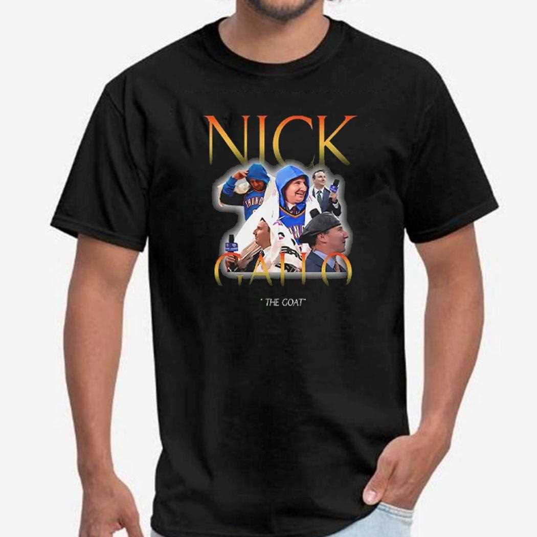 Nick Galo The Goat Shirt