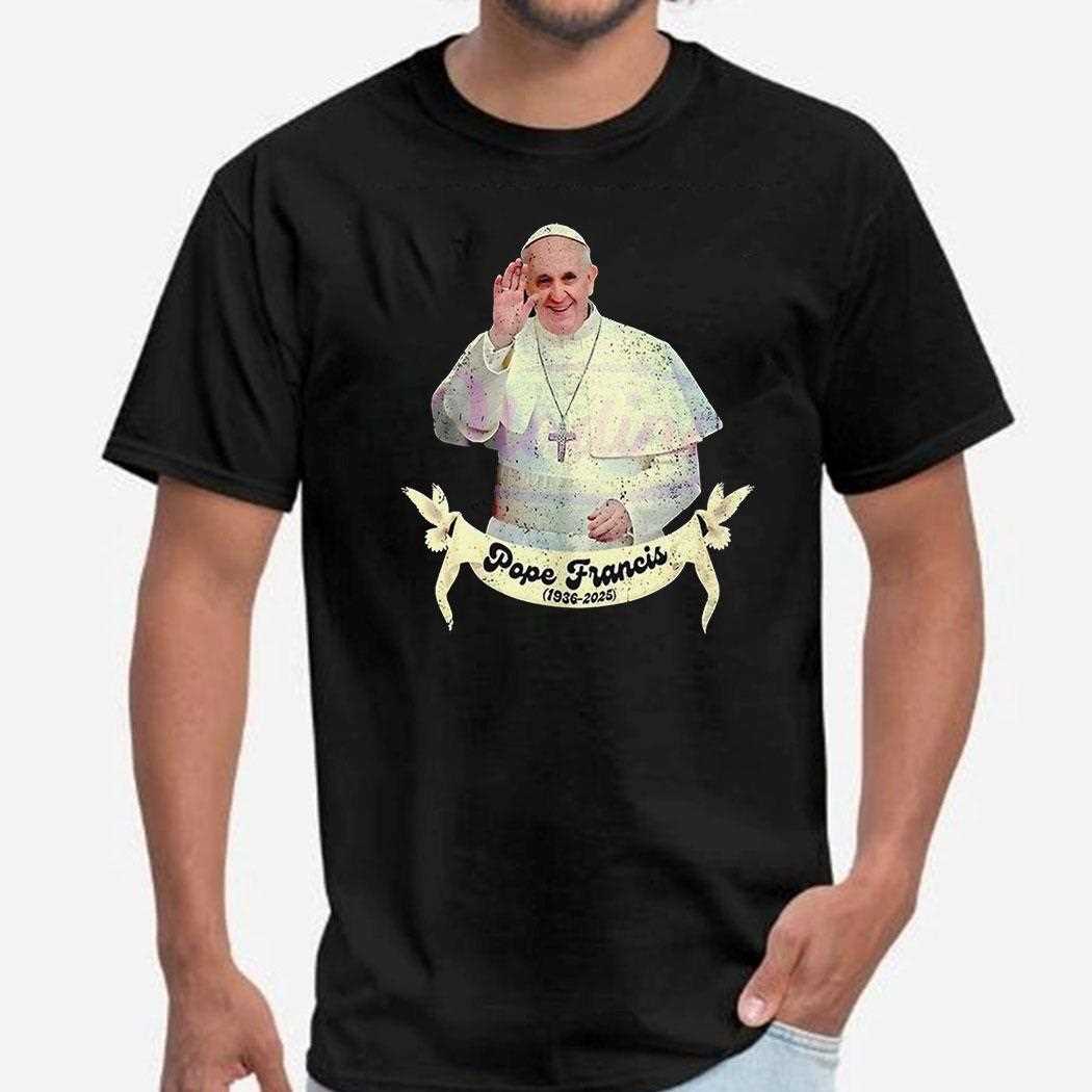 Rip Pope Francis 1936 2025 Canvas Shirt