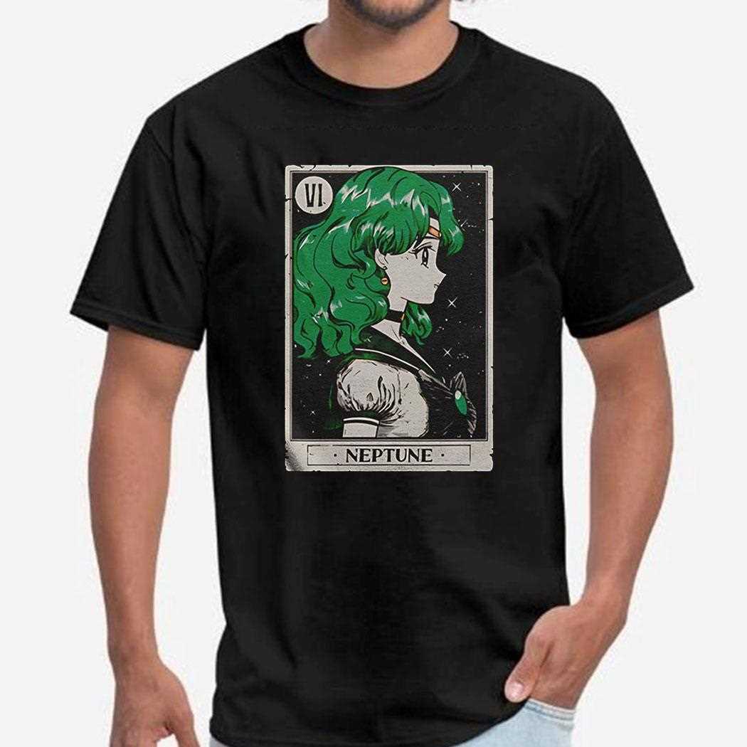 Sailor Neptune Tarot Card Shirt Sailor Neptune Tarot Card Shirt