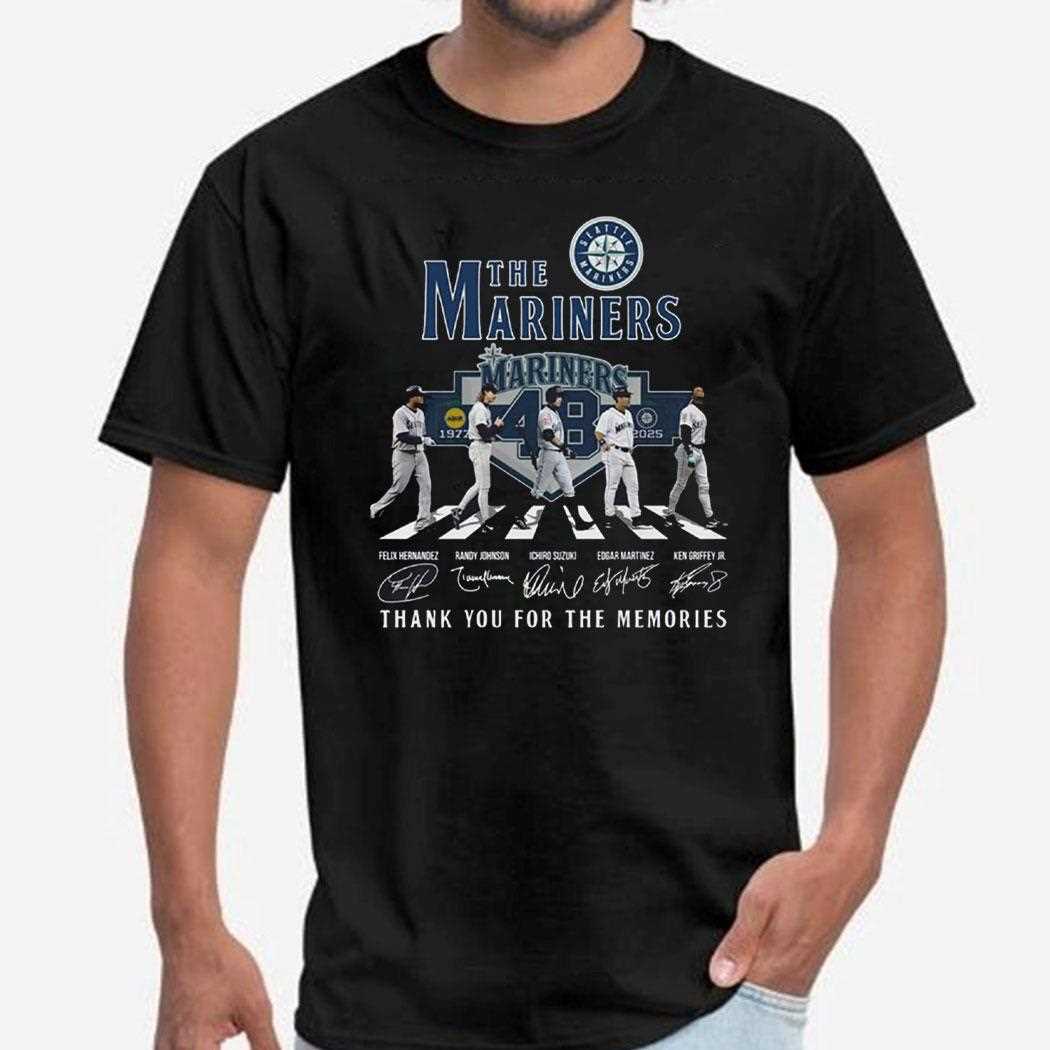 Seattle Mariners 48th Anniversary 1977 2025 Shirt