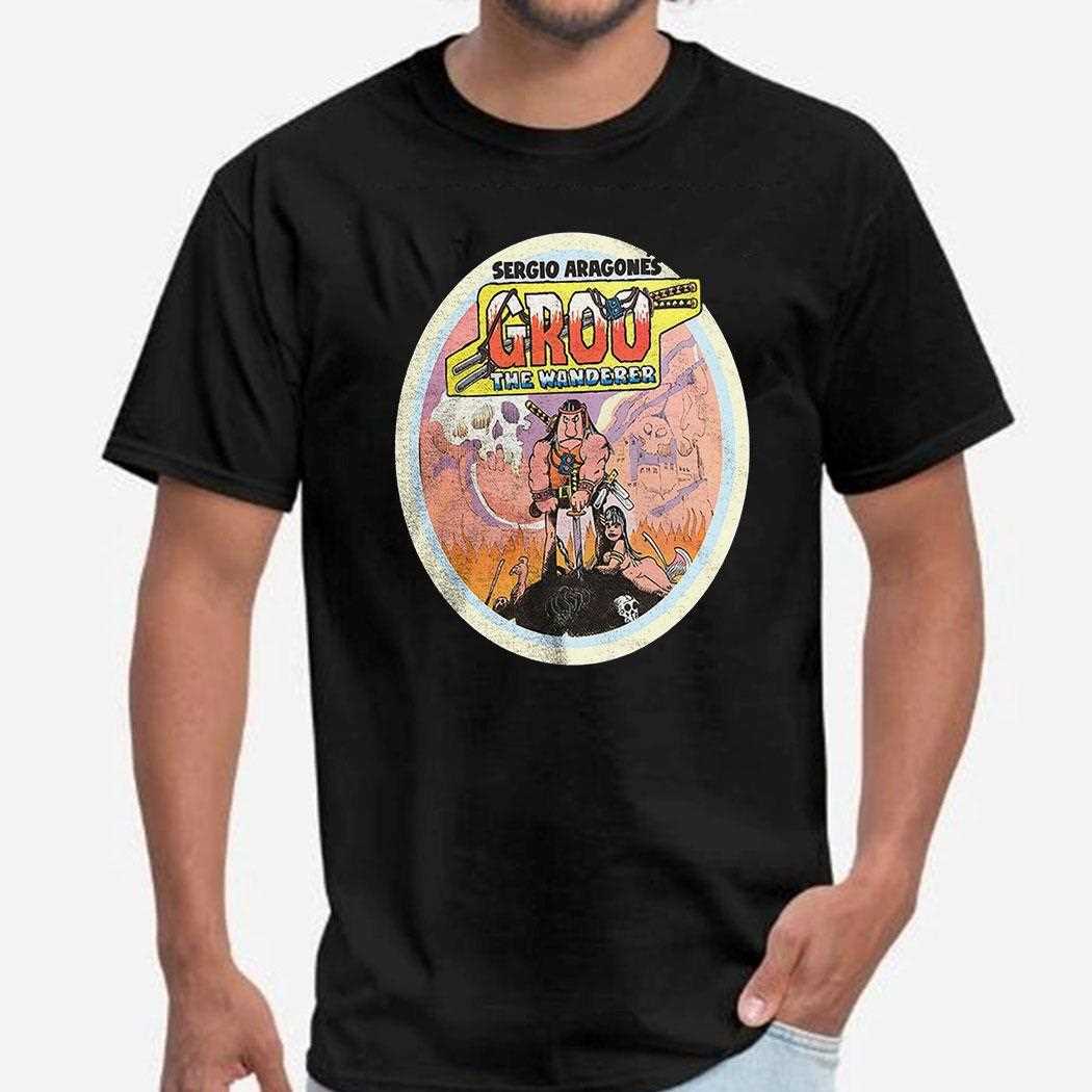 Sergio Aragones Groo The Wanderer Shirt Sergio Aragones Groo The Wanderer Shirt
